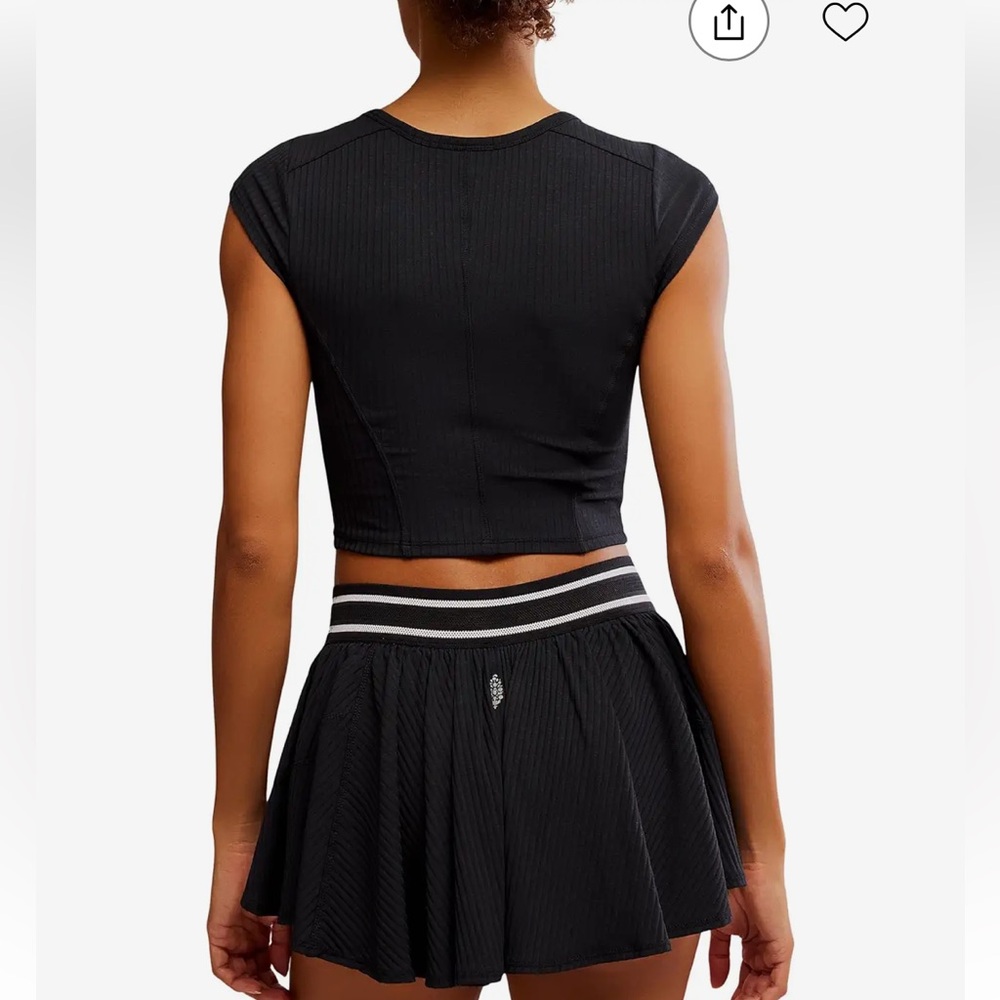 Free people movement Tempo Ribbed Baby Tee - Picture 2 of 8